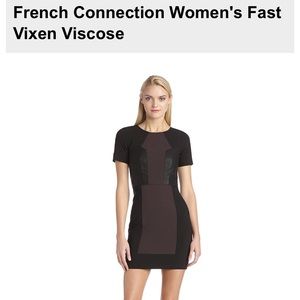 French connection fast viscose dress size US 10